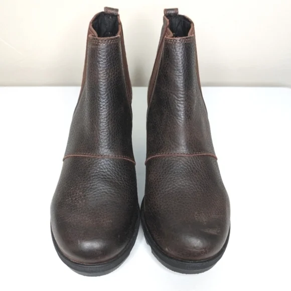 NWOB SOREL Joan of Arctic Wedge II Chelsea Bootie Size 8.5 in Quarry - Picture 4 of 8
